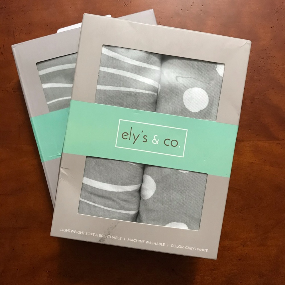 Ely’s & Co. Changing Pad Cover set (2 packs of 2)